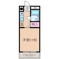 神奈川県川崎市中原区木月住吉町(マンション)の賃貸物件の間取り