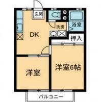 サンシティ宮子Cの間取り
