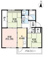 UR江南の間取り