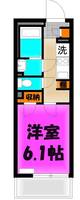 埼玉県さいたま市南区白幡6(マンション)の賃貸物件の間取り