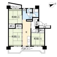 UR鳶尾の間取り