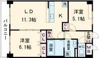 物件の間取り画像