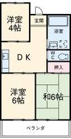 レジデンスよしいの間取り