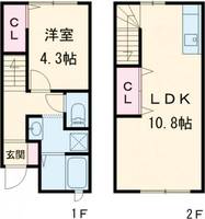 Sun Rise 次郎丸駅前の間取り