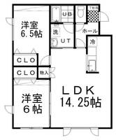 物件の間取り画像