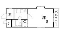 井上ハイツの間取り