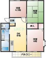 物件の間取り画像