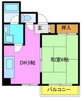 東京都墨田区向島1(マンション)の賃貸物件の間取り
