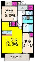 物件の間取り画像