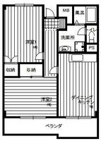 サンコート中里台パートIの間取り