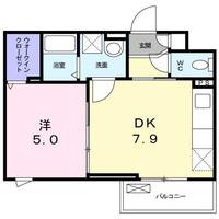 東京都足立区江北2(アパート)の賃貸物件の間取り
