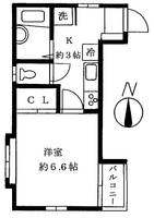 めぞん・ど・ぼーての間取り