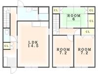 物件の間取り画像