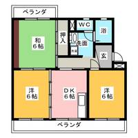 ロゼハイツ丘の間取り