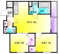 物件の間取り画像