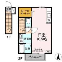 千富館 西館の間取り