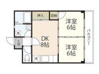 広島県呉市広本町3(マンション)の賃貸物件の間取り