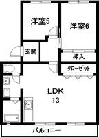 物件の間取り画像