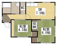 岡山県岡山市南区泉田4(一戸建)の賃貸物件の間取り