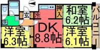 物件の間取り画像