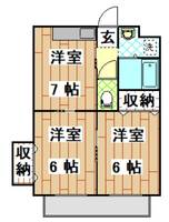 コンシェルジュサウスの間取り