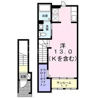 千葉県市川市平田3(アパート)の賃貸物件の間取り