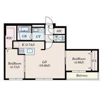 北海道札幌市中央区大通東7(マンション)の賃貸物件の間取り