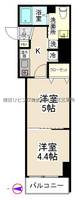 埼玉県さいたま市大宮区大門町3(マンション)の賃貸物件の間取り