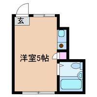 神奈川県横浜市港北区篠原北1(アパート)の賃貸物件の間取り