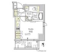 パークアクシス秋葉原Eastの間取り