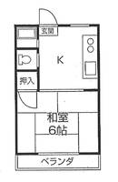 コーポごとうの間取り