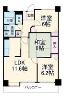エルグランデ東浦の間取り