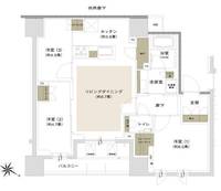 グローリオ文京東大前ヒルズの間取り