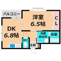 大阪府大阪市旭区千林2(マンション)の賃貸物件の間取り
