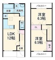 物件の間取り画像