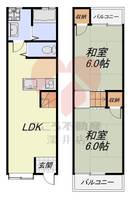 大阪府枚方市船橋本町2(一戸建)の賃貸物件の間取り