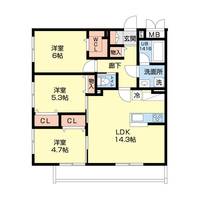 物件の間取り画像