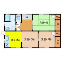 山口県宇部市大字沖ノ旦(一戸建)の賃貸物件の間取り