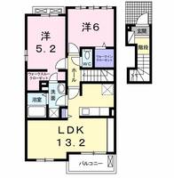 物件の間取り画像