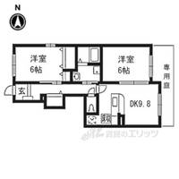ラフレシール野口の間取り