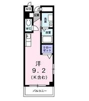 初ビルの間取り