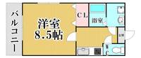 福岡県福岡市城南区七隈7(マンション)の賃貸物件の間取り
