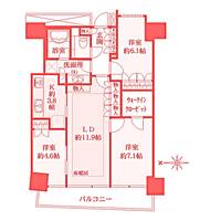 物件の間取り画像