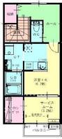 物件の間取り画像