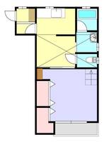 プランドール福居 A棟の間取り