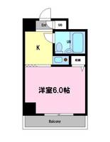 東京都渋谷区本町1(マンション)の賃貸物件の間取り