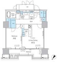 物件の間取り画像