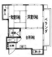 鹿児島県鹿児島市鷹師1(マンション)の賃貸物件の間取り