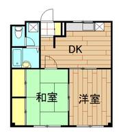 神奈川県川崎市中原区木月4(マンション)の賃貸物件の間取り