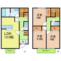 愛知県日進市藤塚5(一戸建)の賃貸物件の間取り